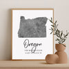 Oregon State Map