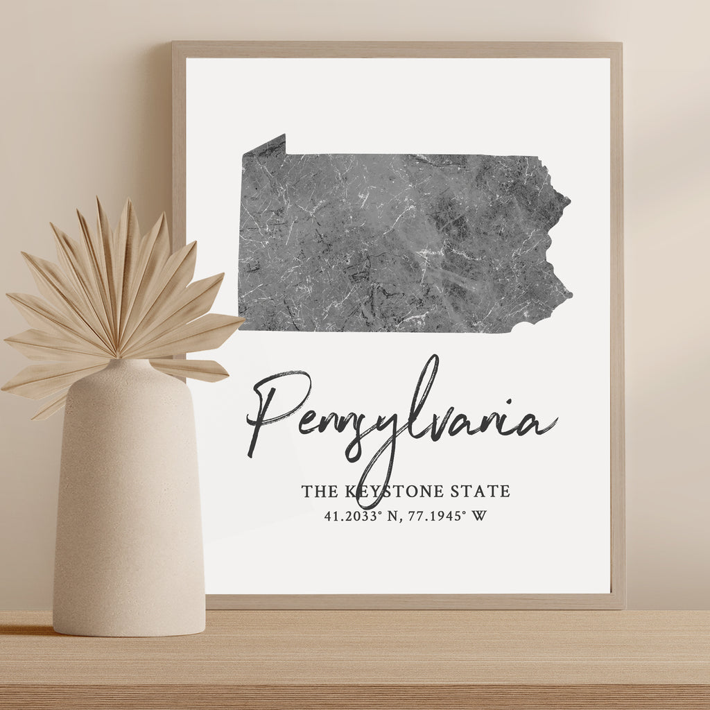 Pennsylvania State Map