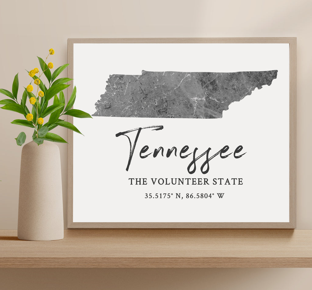 Tennessee State Map
