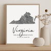 Virginia State Map