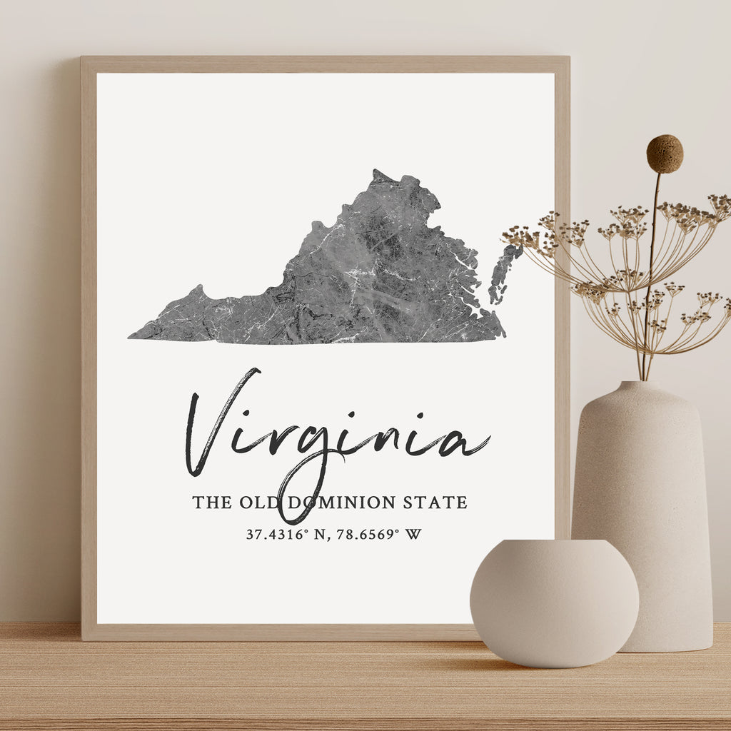 Virginia State Map