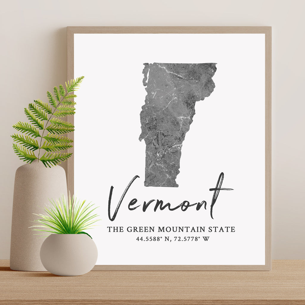 Vermont State Map