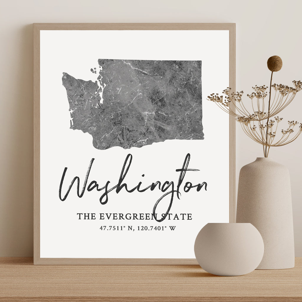 Washington State Map