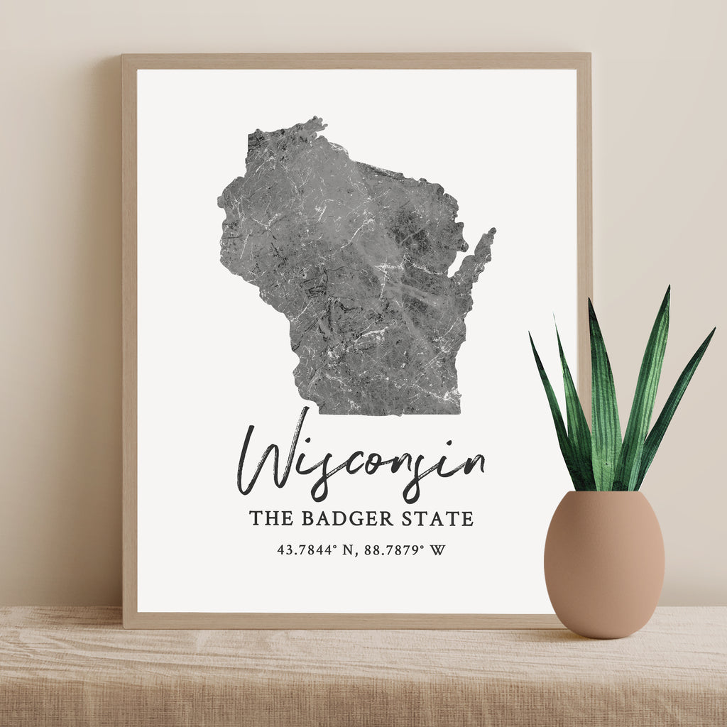 Wisconsin State Map