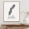 Sweden Country Map