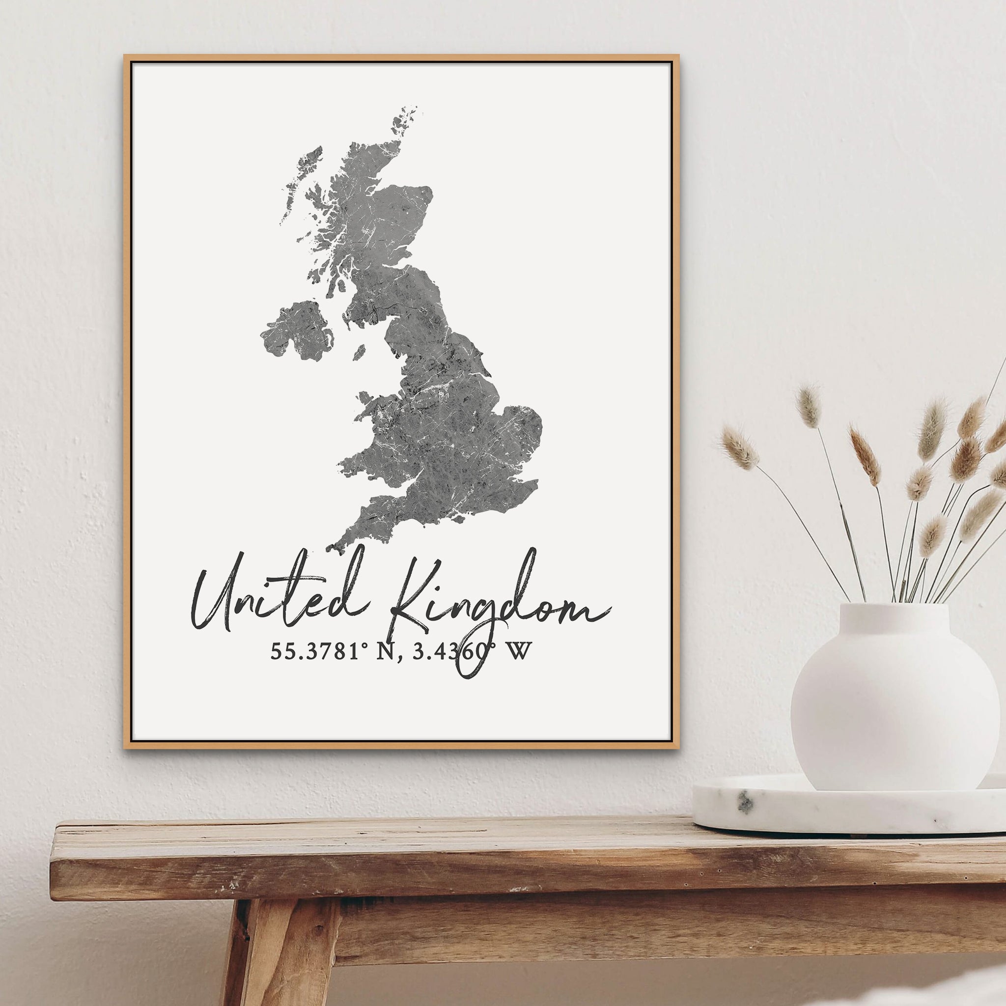 United Kingdom Country Map