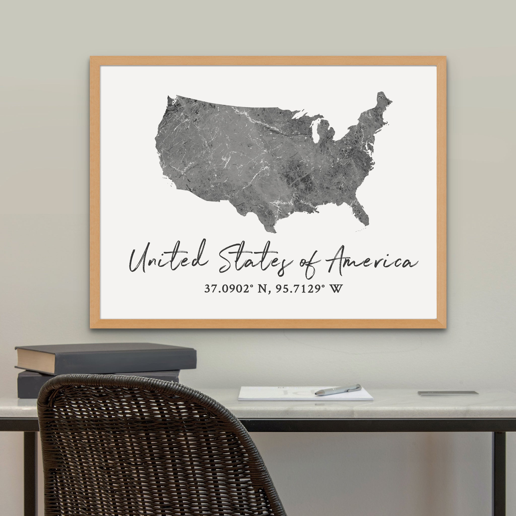 United States Country Map